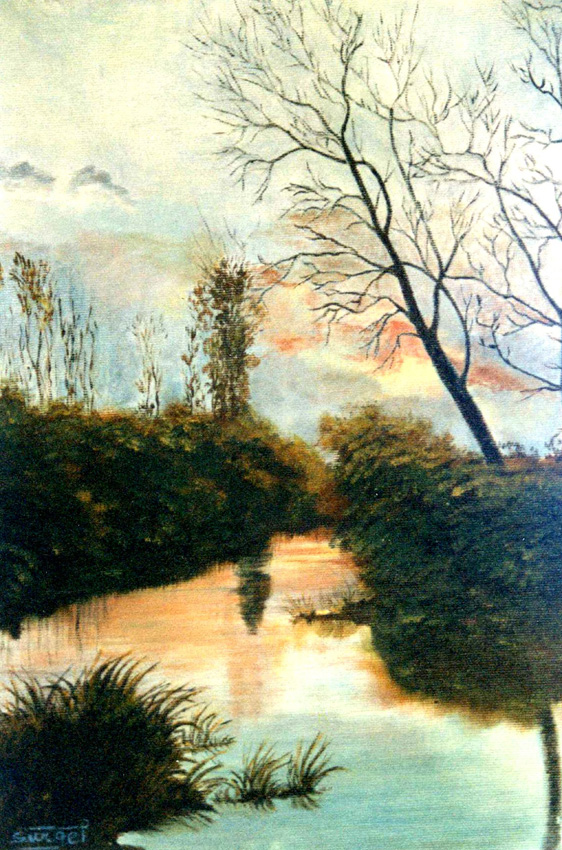 La rivière d’or turquoise