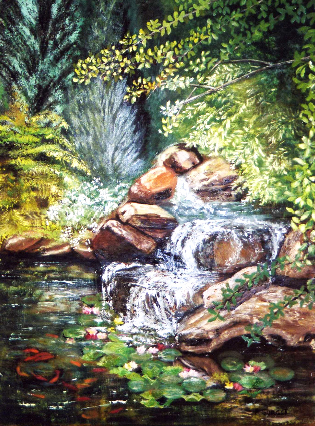 Bassin aux nénuphars