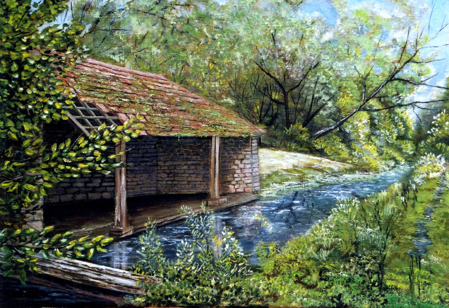 Lavoir à Montlévêque