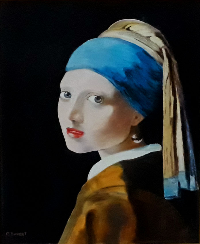 La Jeune Fille à la perle de Vermeer (copie 2)