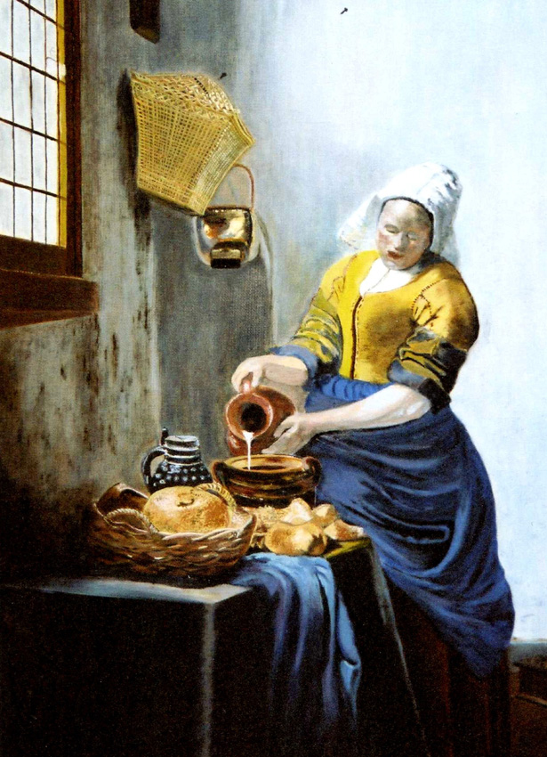 La Laitière de Vermeer (copie)